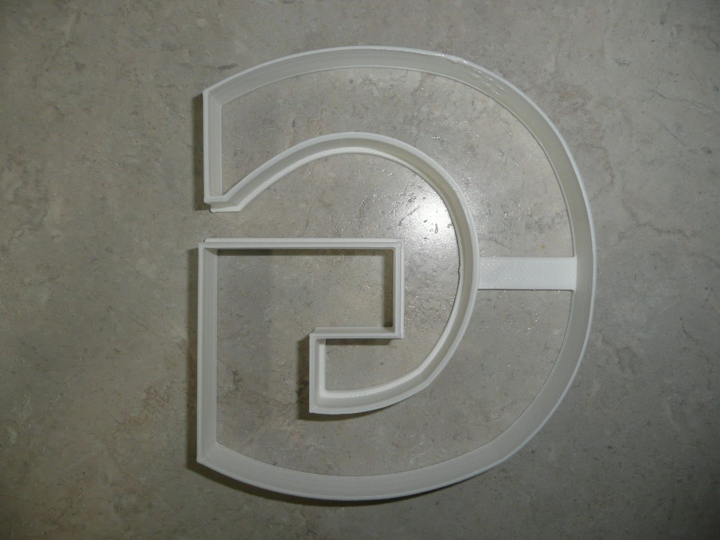 6x Letter G Capital Block Fondant Cutter Cupcake Topper 1.75 IN USA FD4220