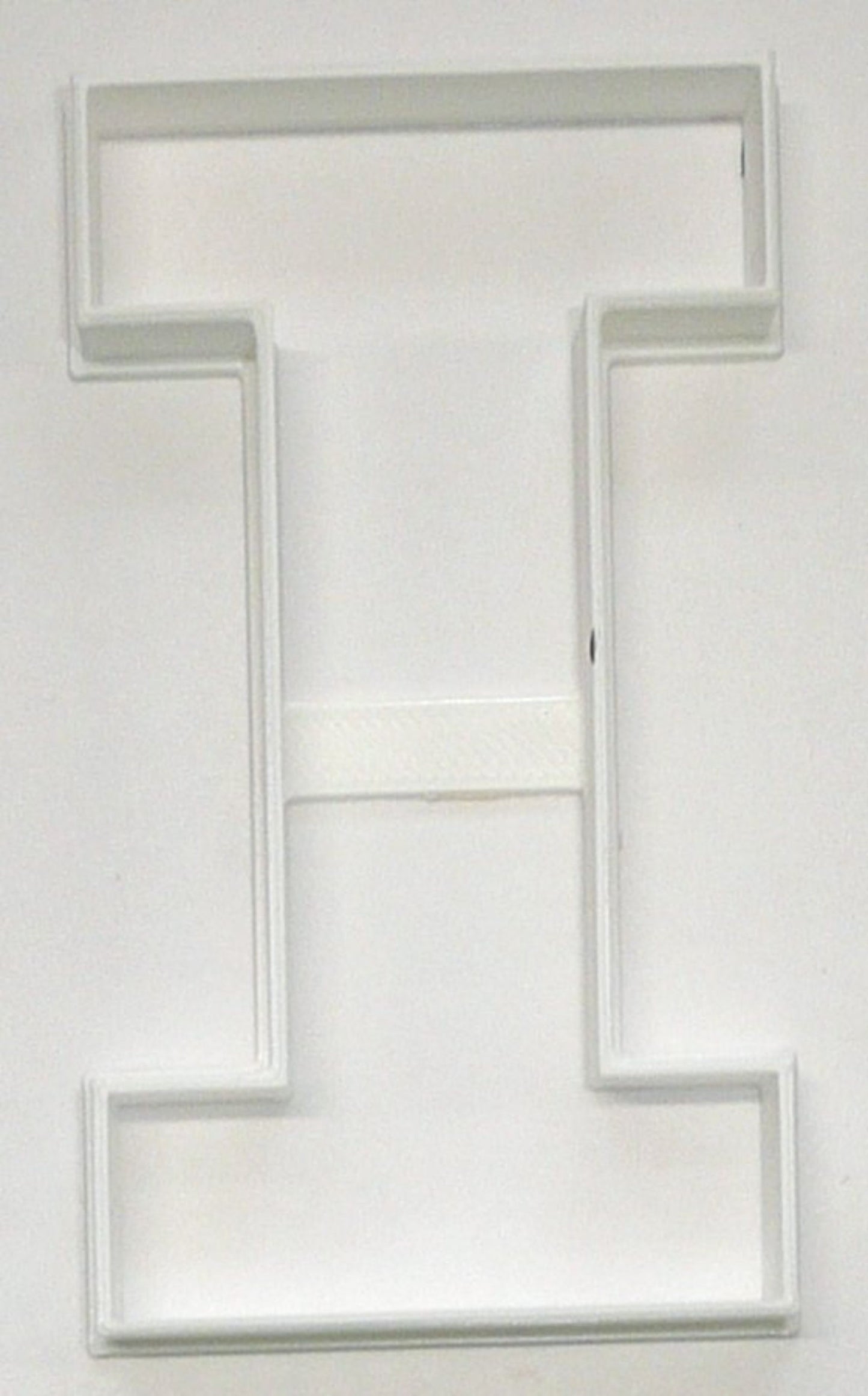 6x Letter I Capital Block Fondant Cutter Cupcake Topper 1.75 IN USA FD4222