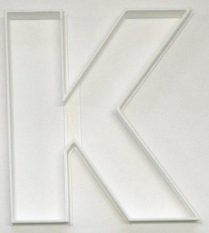 6x Letter K Capital Block Fondant Cutter Cupcake Topper 1.75 IN USA FD4224