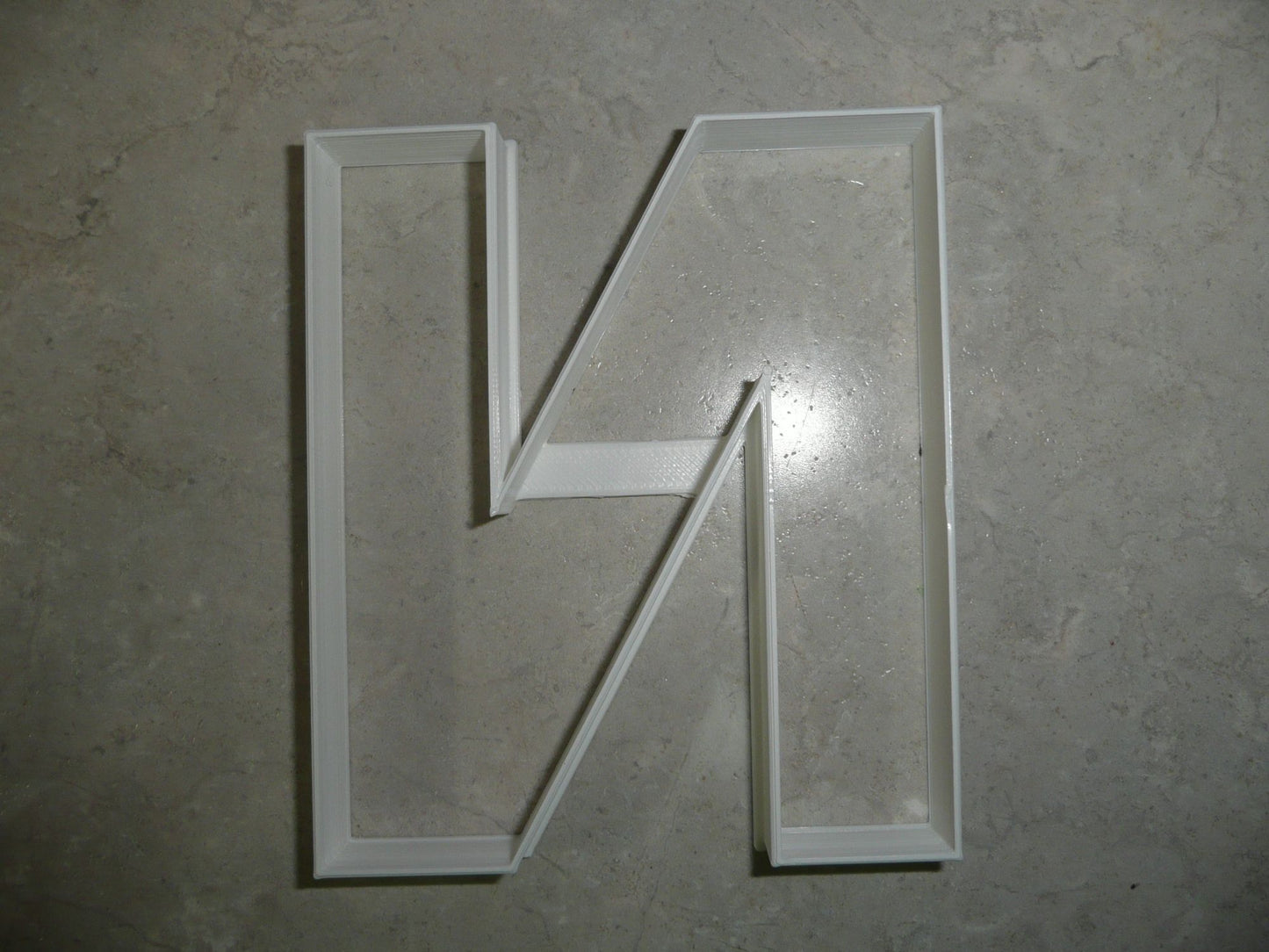 6x Letter N Capital Block Fondant Cutter Cupcake Topper 1.75 IN USA FD4227