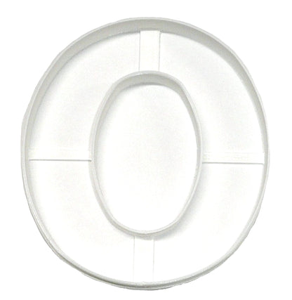 6x Letter O Capital Block Fondant Cutter Cupcake Topper 1.75 IN USA FD4228