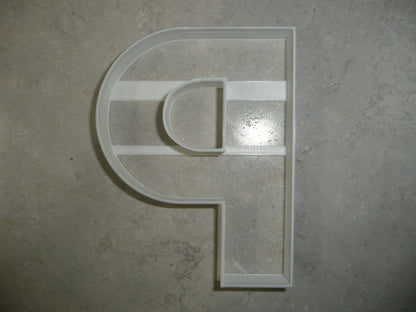 6x Letter P Capital Block Fondant Cutter Cupcake Topper 1.75 IN USA FD4229