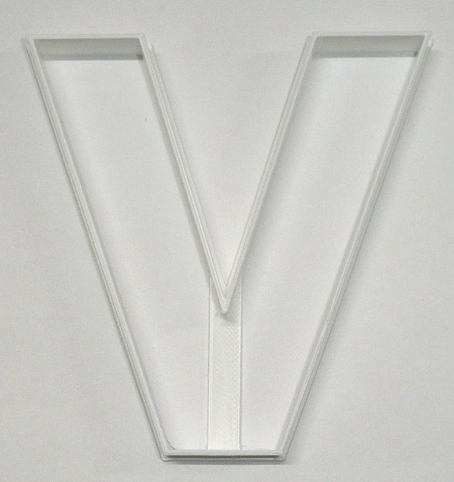 6x Letter V Capital Block Fondant Cutter Cupcake Topper 1.75 IN USA FD4235