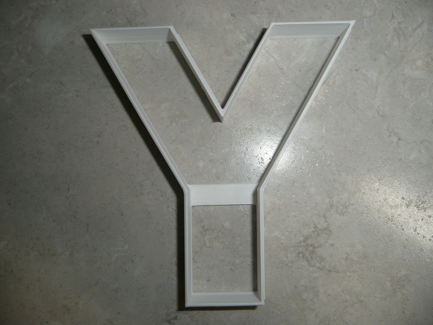 6x Letter Y Capital Block Fondant Cutter Cupcake Topper 1.75 IN USA FD4238
