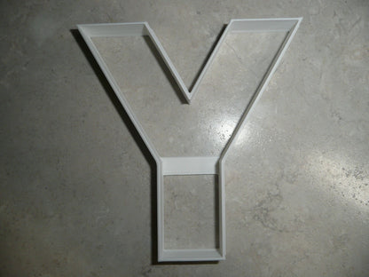 6x Letter Y Capital Block Fondant Cutter Cupcake Topper 1.75 IN USA FD4238