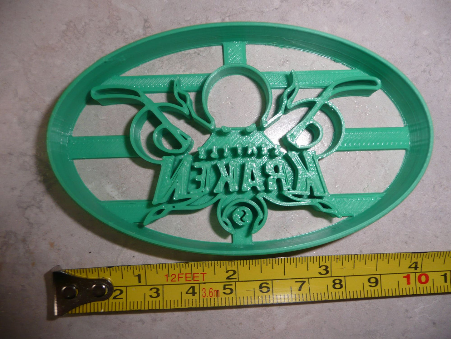 Seattle Kraken Sea Monster Octopus NHL Hockey Team Cookie Cutter USA PR4241