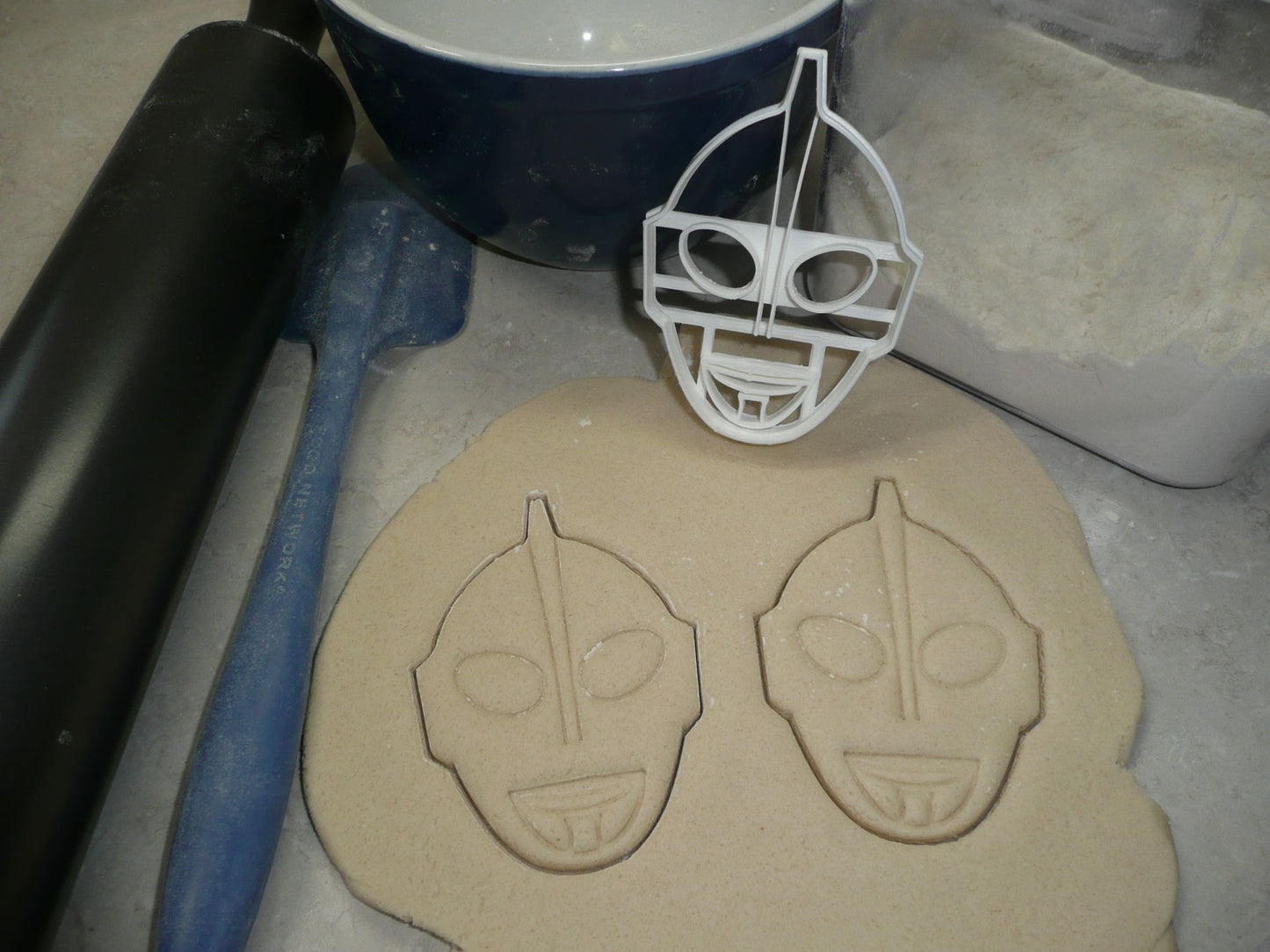Ultraman Face Alien Earth Protector Cookie Cutter 3D Printed USA PR4245