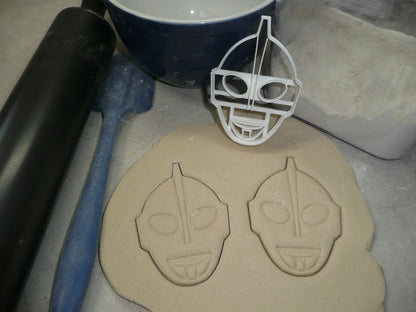 Ultraman Face Alien Earth Protector Cookie Cutter 3D Printed USA PR4245
