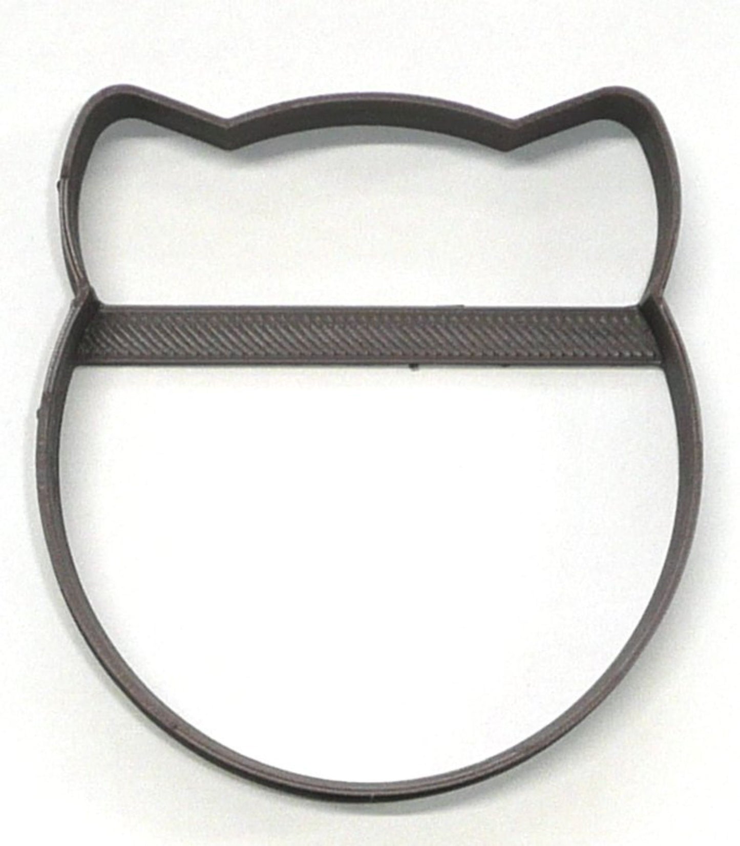 Cat Face Outline Chubby Kitty Feline Head Cookie Cutter USA PR4269
