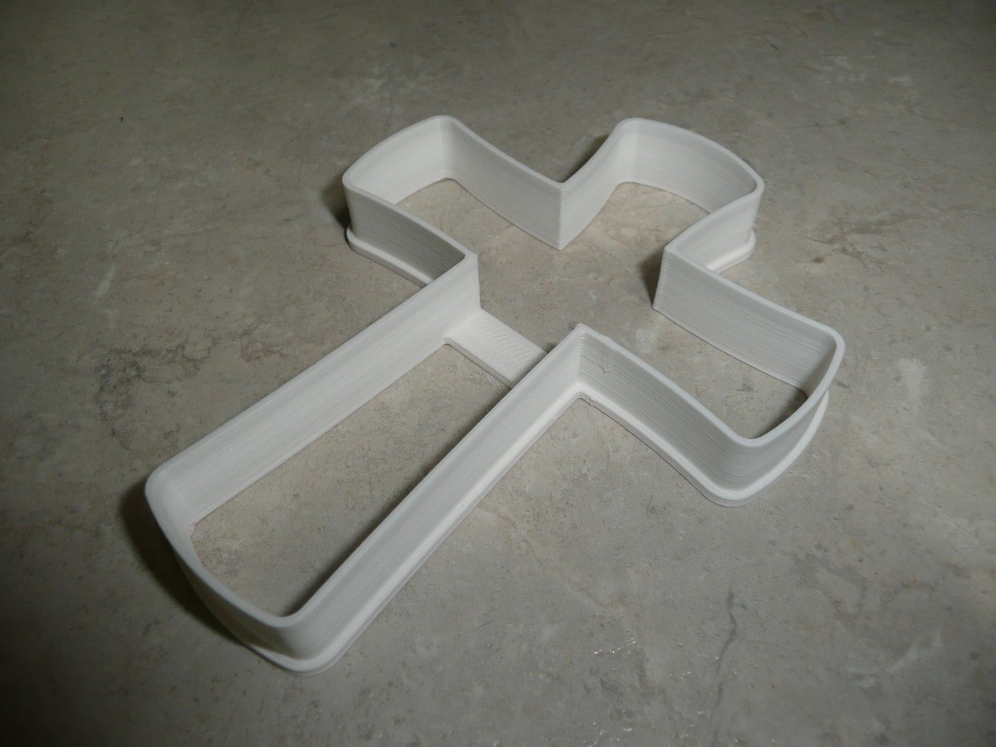 6x Cross Flared Pattee Fondant Cutter Cupcake Topper 1.75 IN USA FD4272