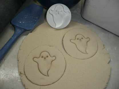 Ghost Cute Chubby Halloween Character Cookie Stamp Embosser USA PR4284
