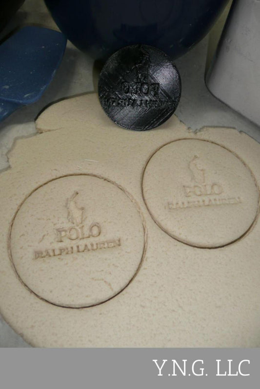 Polo Ralph Lauren Luxury Fashion Imprint Cookie Stamp Embosser USA PR4298