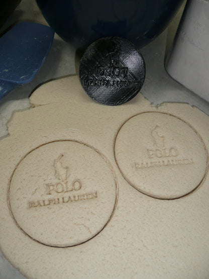 Polo Ralph Lauren Luxury Fashion Imprint Cookie Stamp Embosser USA PR4298
