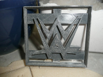 WWE World Wrestling Entertainment W Cookie Cutter USA PR4301