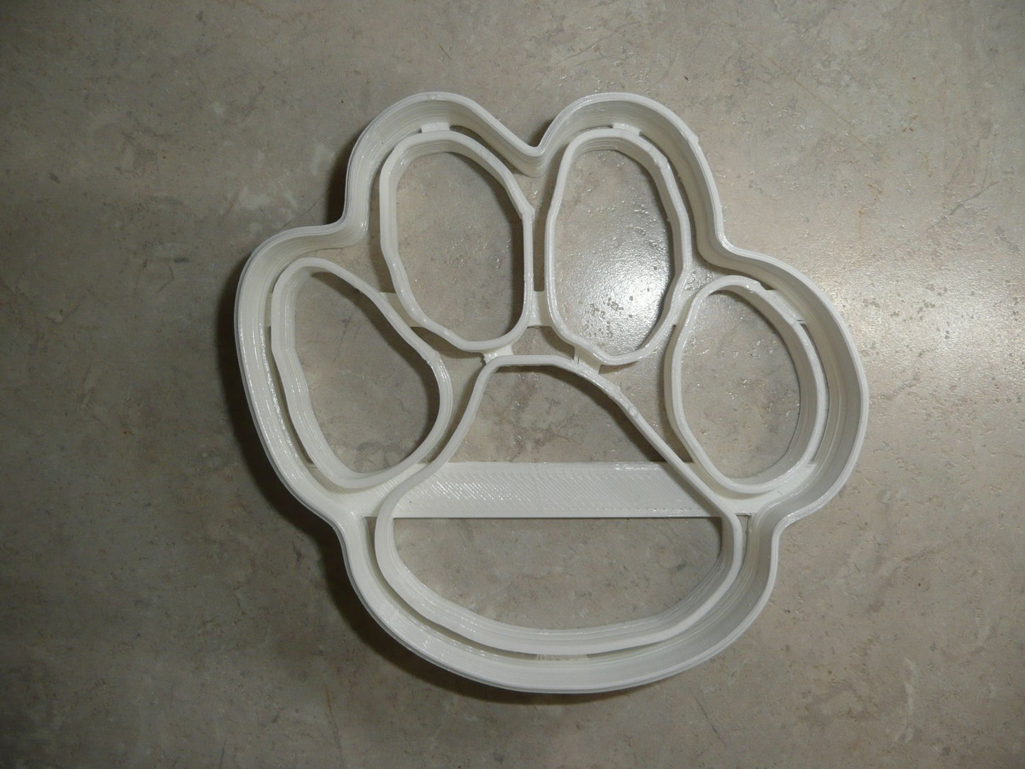 6x Auburn U Tiger Paw Fondant Cutter Cupcake Topper 1.75 IN USA FD4315