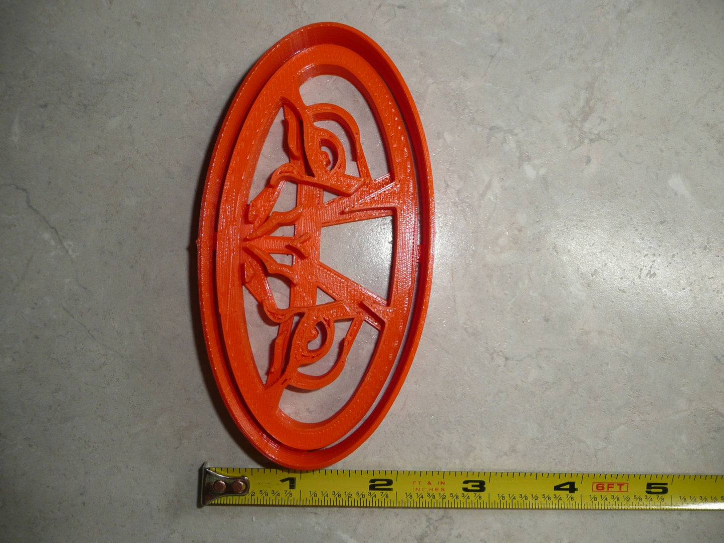 Tiger Face Oval Auburn University Alabama College Cookie Cutter USA PR4316