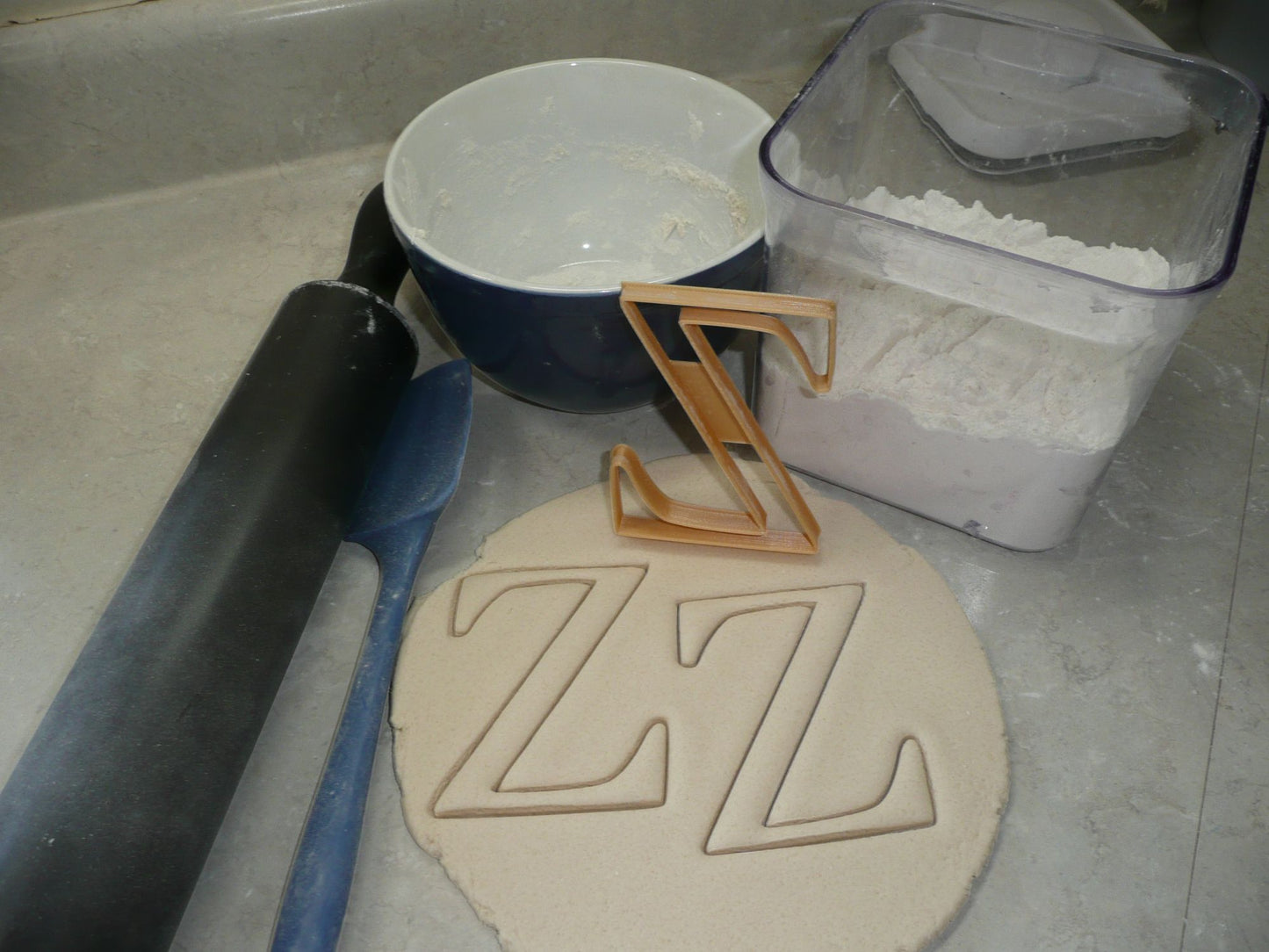 Zeta Greek Letter Fraternity Sorority Cookie Cutter USA PR4328
