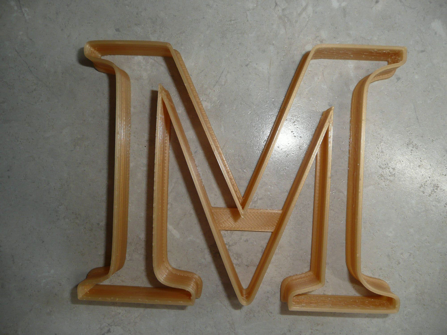 6x Mu Greek Letter Fondant Cutter Cupcake Topper 1.75 IN USA FD4334