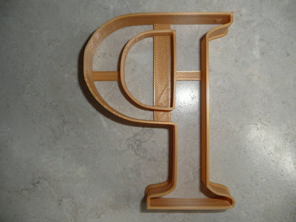 Rho Greek Letter Fraternity Sorority Cookie Cutter USA PR4339