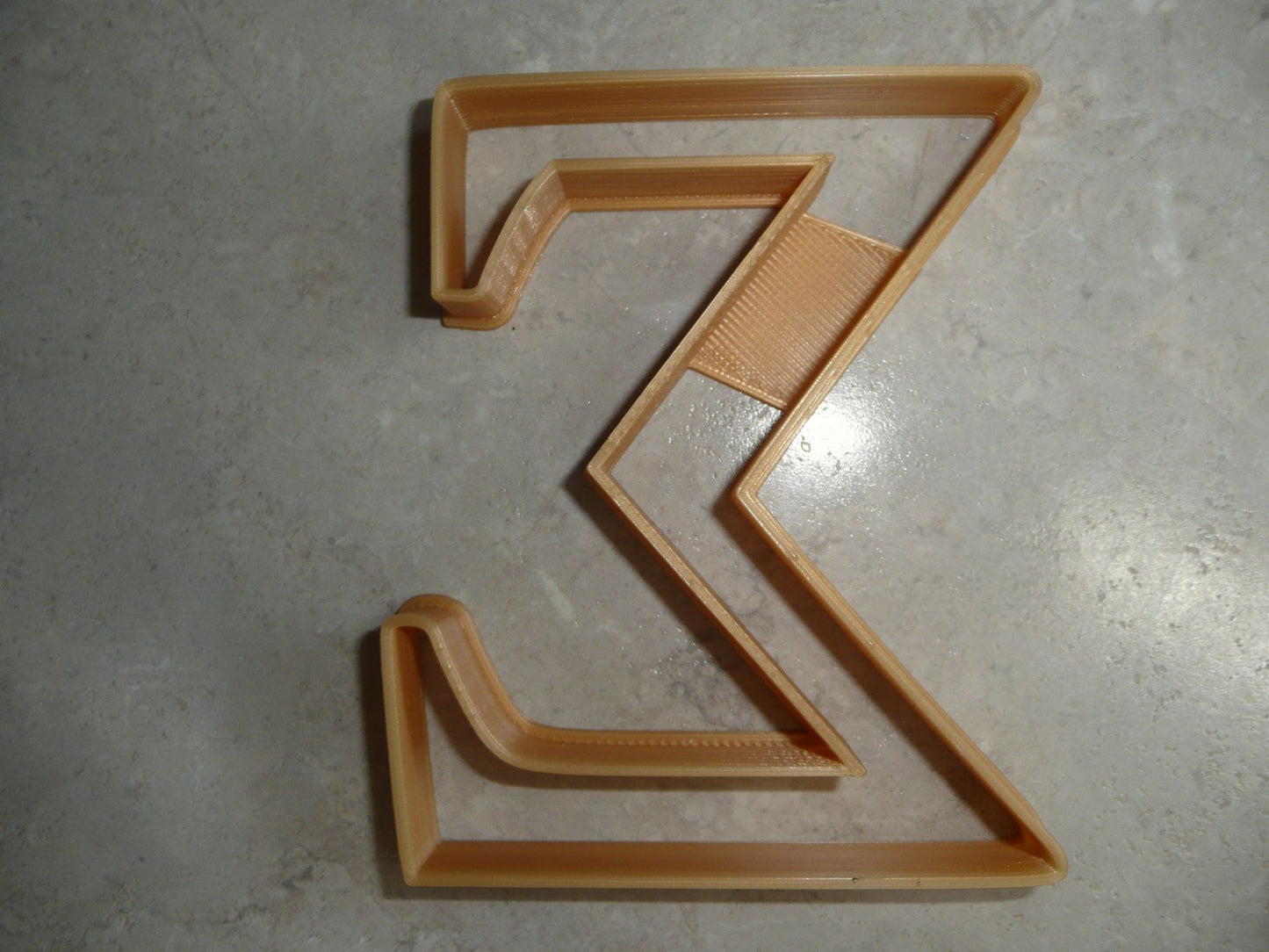 6x Sigma Greek Letter Fondant Cutter Cupcake Topper 1.75 IN USA FD4340