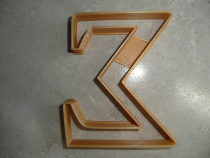 6x Sigma Greek Letter Fondant Cutter Cupcake Topper 1.75 IN USA FD4340