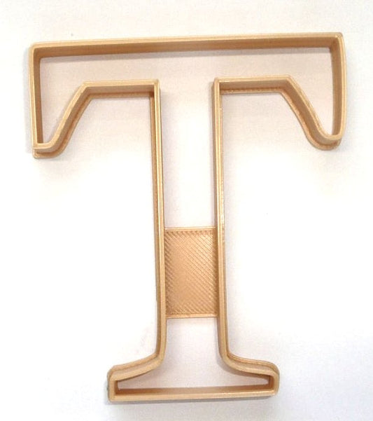 6x Tau Greek Letter Fondant Cutter Cupcake Topper Size 1.75 Inch USA FD4341