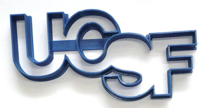 UCSF Letters University of California San Francisco Cookie Cutter USA PR4361