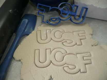 UCSF Letters University of California San Francisco Cookie Cutter USA PR4361