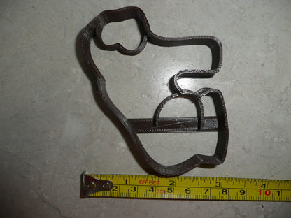 Gorilla Side View Walking Sitting Ape Primate Animal Cookie Cutter USA PR4365