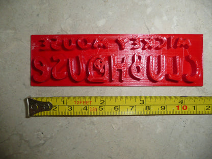 Mickey Mouse Clubhouse 2 pc Cookie Cutter and Stamp Made in USA PR4375