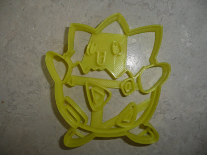 6x Pokemon Togepi Fondant Cutter Cupcake Topper 1.75 IN USA FD4399