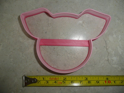 Pig Head Face Outline Farm Animal Cookie Cutter USA PR4403