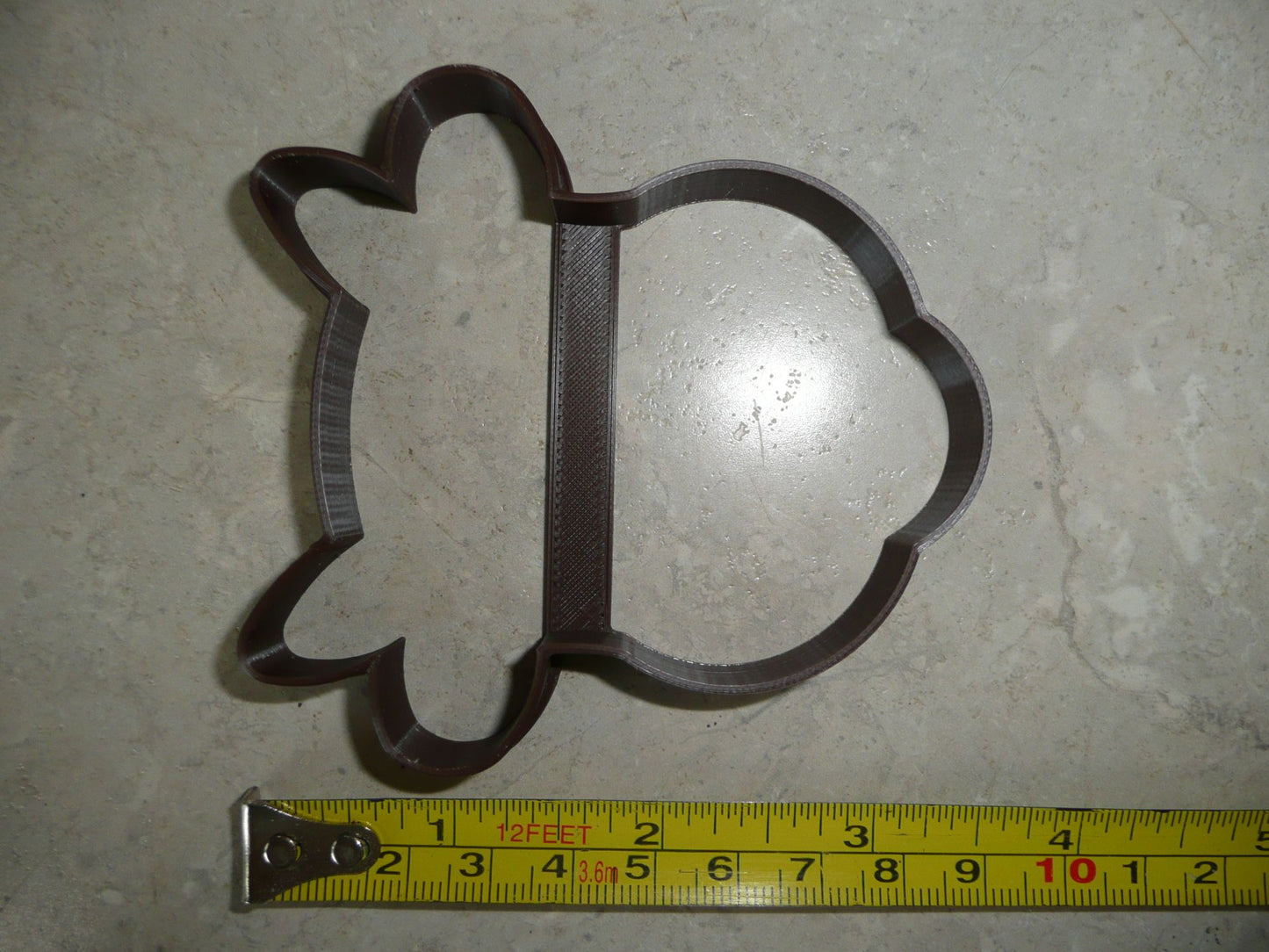 Cow Head Face Outline Farm Animal Cookie Cutter USA PR4404