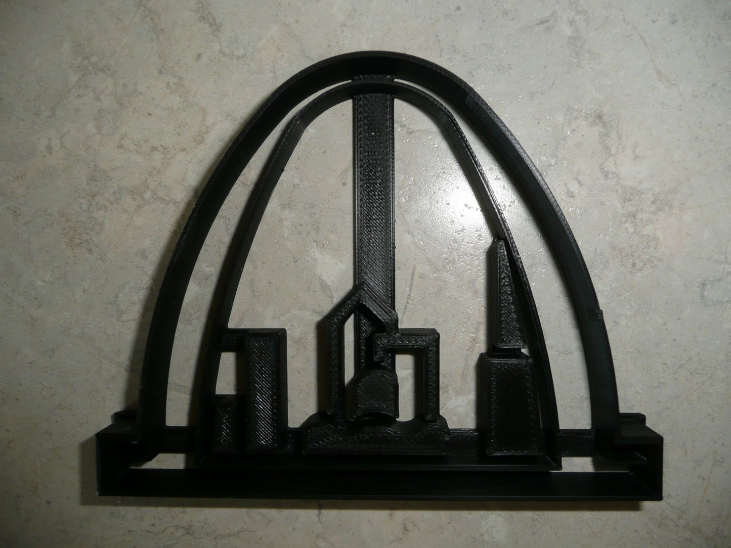St Louis Gateway Arch Missouri Tourist Landmark Cookie Cutter Made in USA PR4413