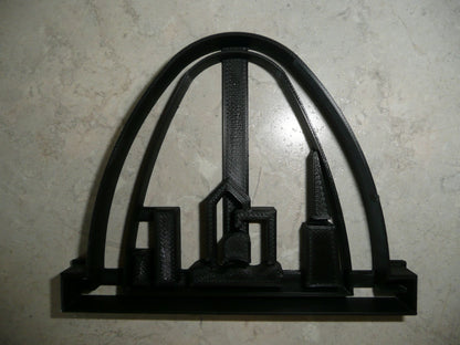 St Louis Gateway Arch Missouri Tourist Landmark Cookie Cutter Made in USA PR4413