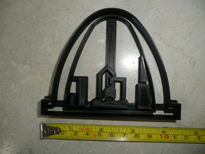 St Louis Gateway Arch Missouri Tourist Landmark Cookie Cutter Made in USA PR4413