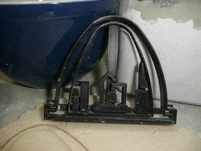 St Louis Gateway Arch Missouri Tourist Landmark Cookie Cutter Made in USA PR4413