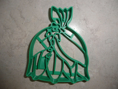 Princess Tiana Dress Movie Character Cookie Cutter Made in USA PR4414