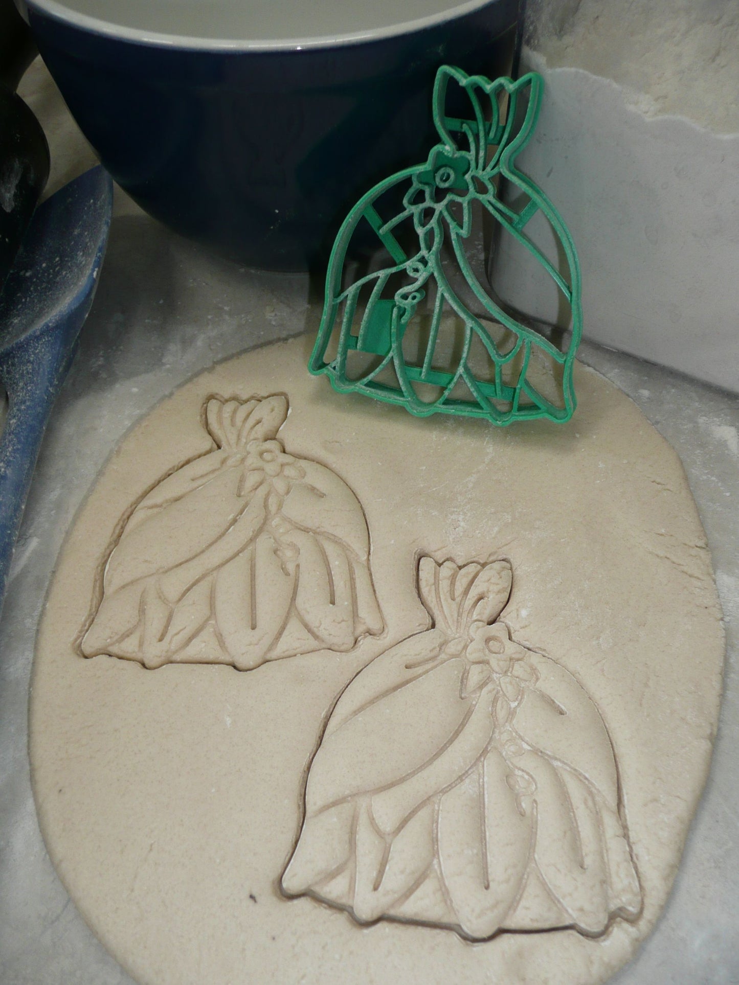 Princess Tiana Dress Movie Character Cookie Cutter Made in USA PR4414