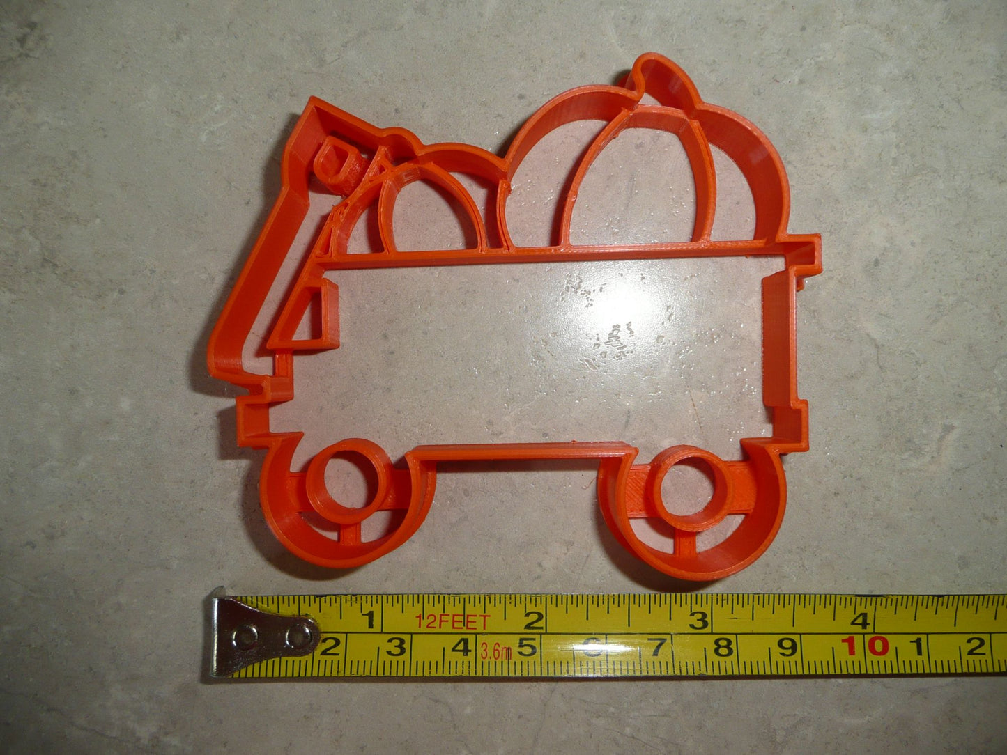 Pumpkin Wagon Halloween Fall Season Cookie Cutter USA PR4421