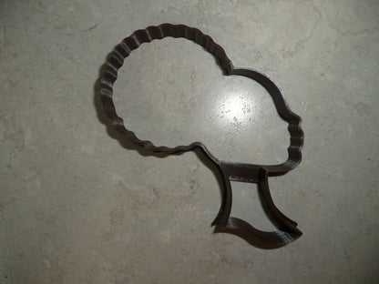 Afro Girl Silhouette Side View Barbie Cookie Cutter USA PR4448