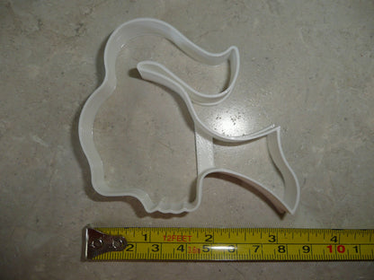 Barbie Girl Silhouette Side View Ponytail Cookie Cutter USA PR4449