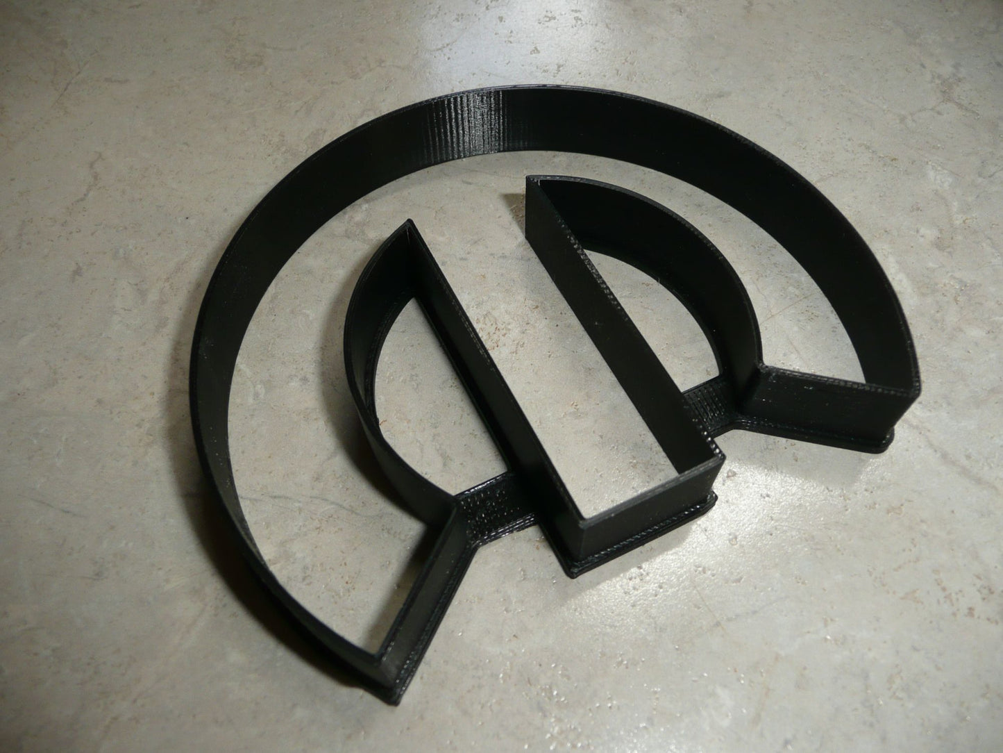6x Mopar Letter M Symbol Fondant Cutter Cupcake Topper 1.75 IN USA FD4468