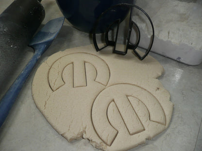 Mopar Letter M Logo Luxury Brand Cookie Cutter Made in USA PR4468