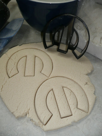 Mopar Letter M Logo Luxury Brand Cookie Cutter Made in USA PR4468