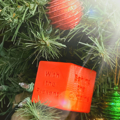 Elf Hide and Seek Christmas Activity Decision Cube USA Made PR4474