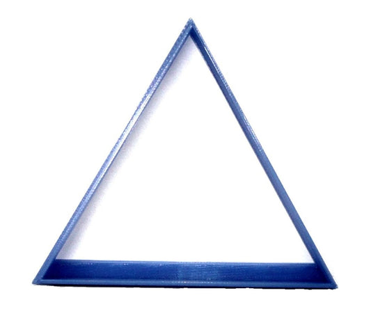 6x Triangle Equilateral Fondant Cutter Cupcake Topper 1.75 IN USA FD4483