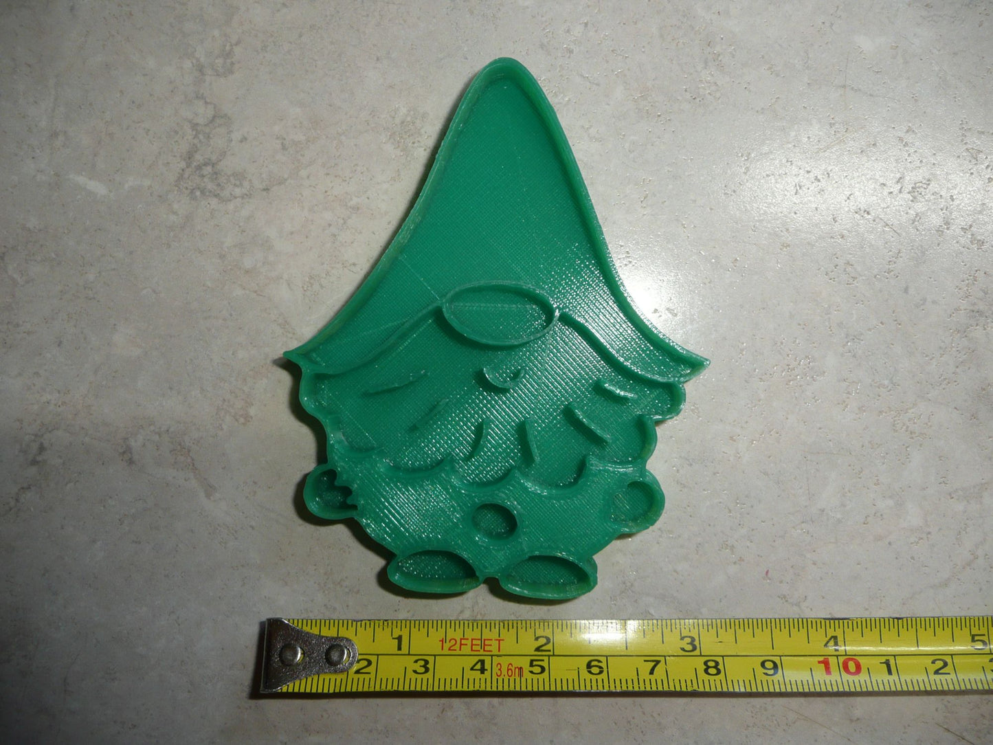 Gnome 2 Dwarf Goblin Mythical Creature Cookie Stamp Embosser USA PR4505