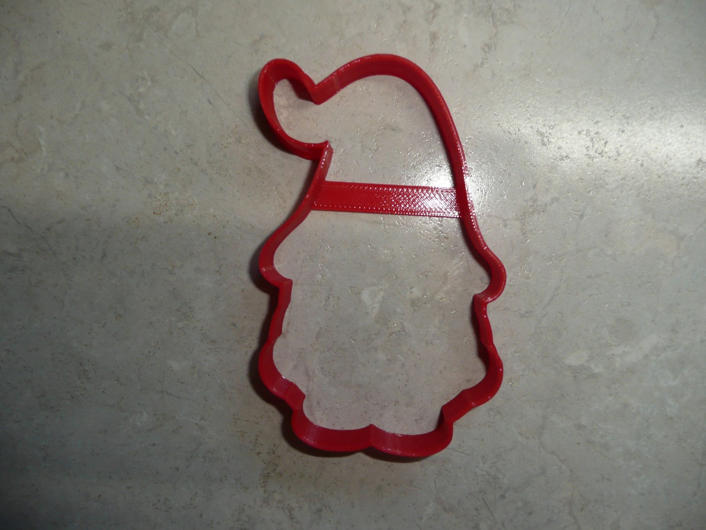 6x Gnome 3 Outline Dwarf Fondant Cutter Cupcake Topper 1.75 IN USA FD4506