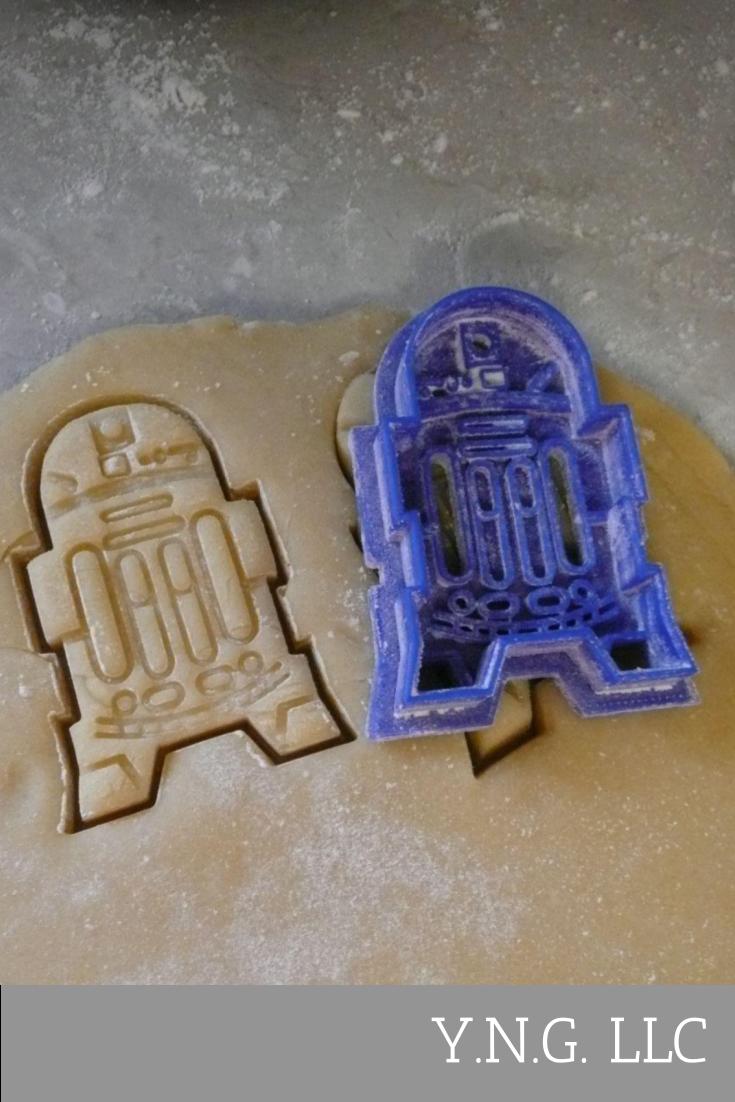R2D2 Robot Droid Star Wars Movie Character Cookie Cutter Made in USA PR451